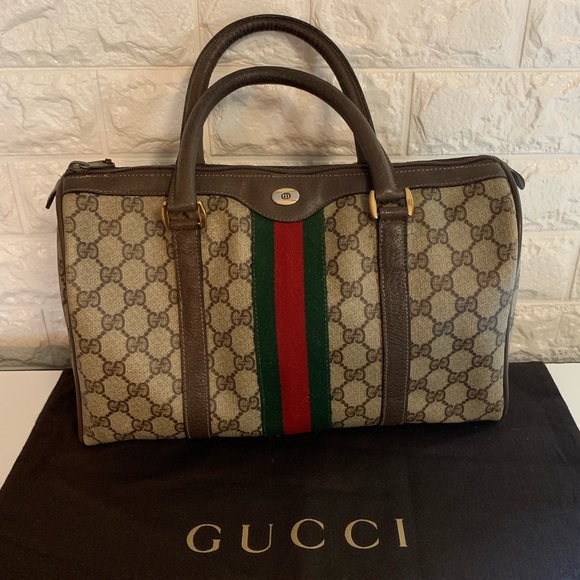 gucci barrel bag